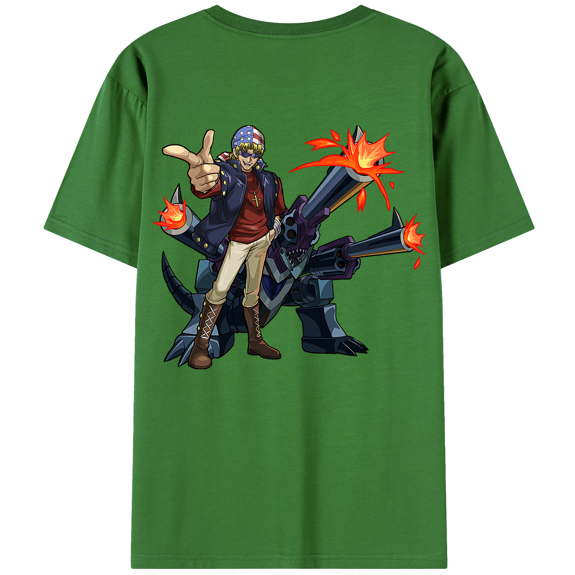（画像用） 遊☆戯☆王 Yu-Gi-Oh! レディース半袖Tシャツ(バックプリント)